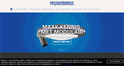 Desktop Screenshot of lightronics.nl